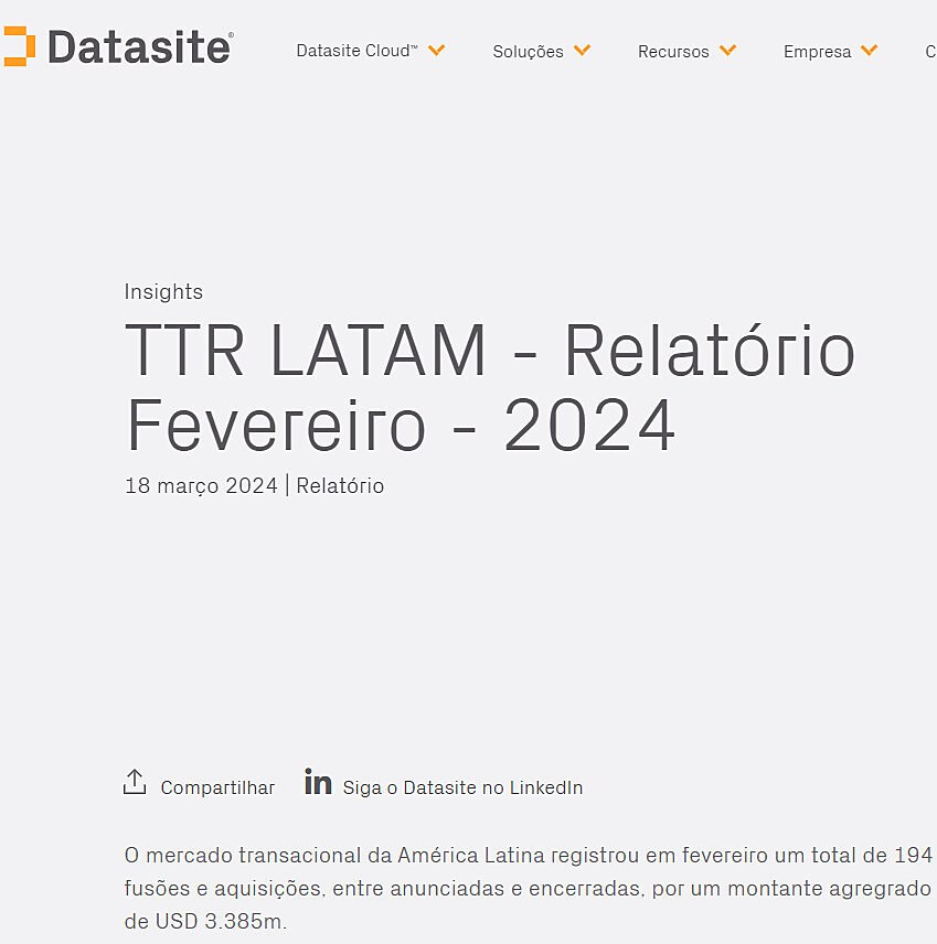 TTR LATAM - Relatrio Fevereiro - 2024